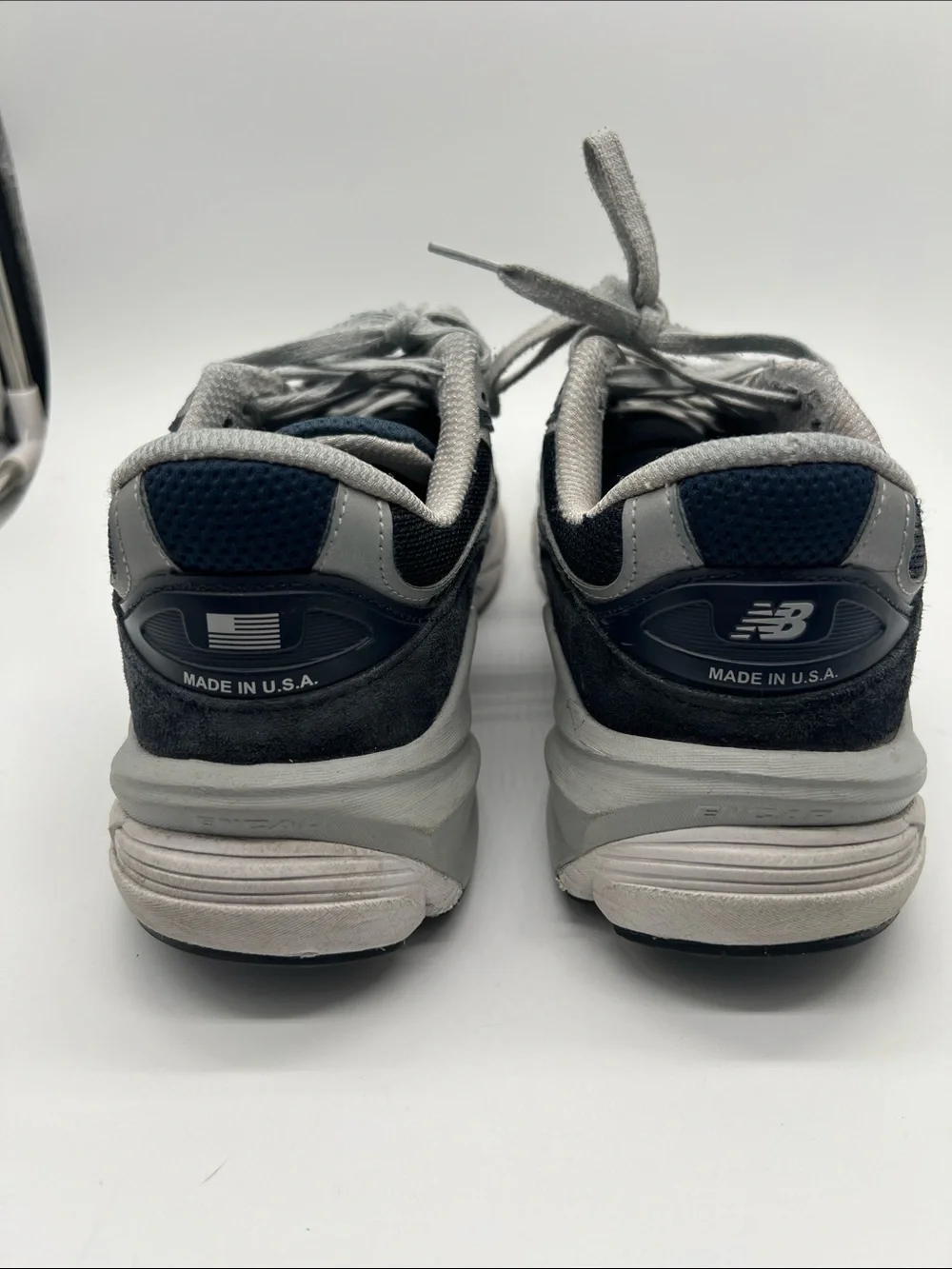 New Balance Men's 990 Sneaker Navy Suede Mens Size 10.5 990NV6 USA